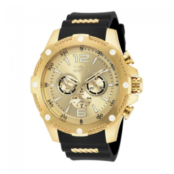 Relógio Masculino I Force, Invicta 19660, Preto e Dourado