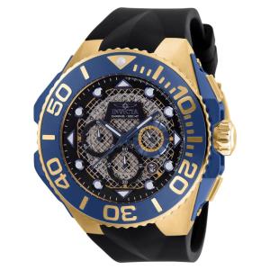 Relógio Masculino Coalition Forces, Invicta 23960, Preto, Dourado e Azul