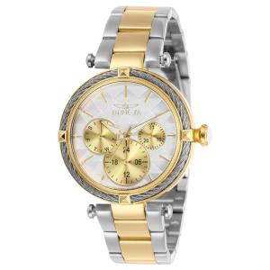 Relógio Feminino Bolt, Invicta 28960, Prata, Dourado e Branco