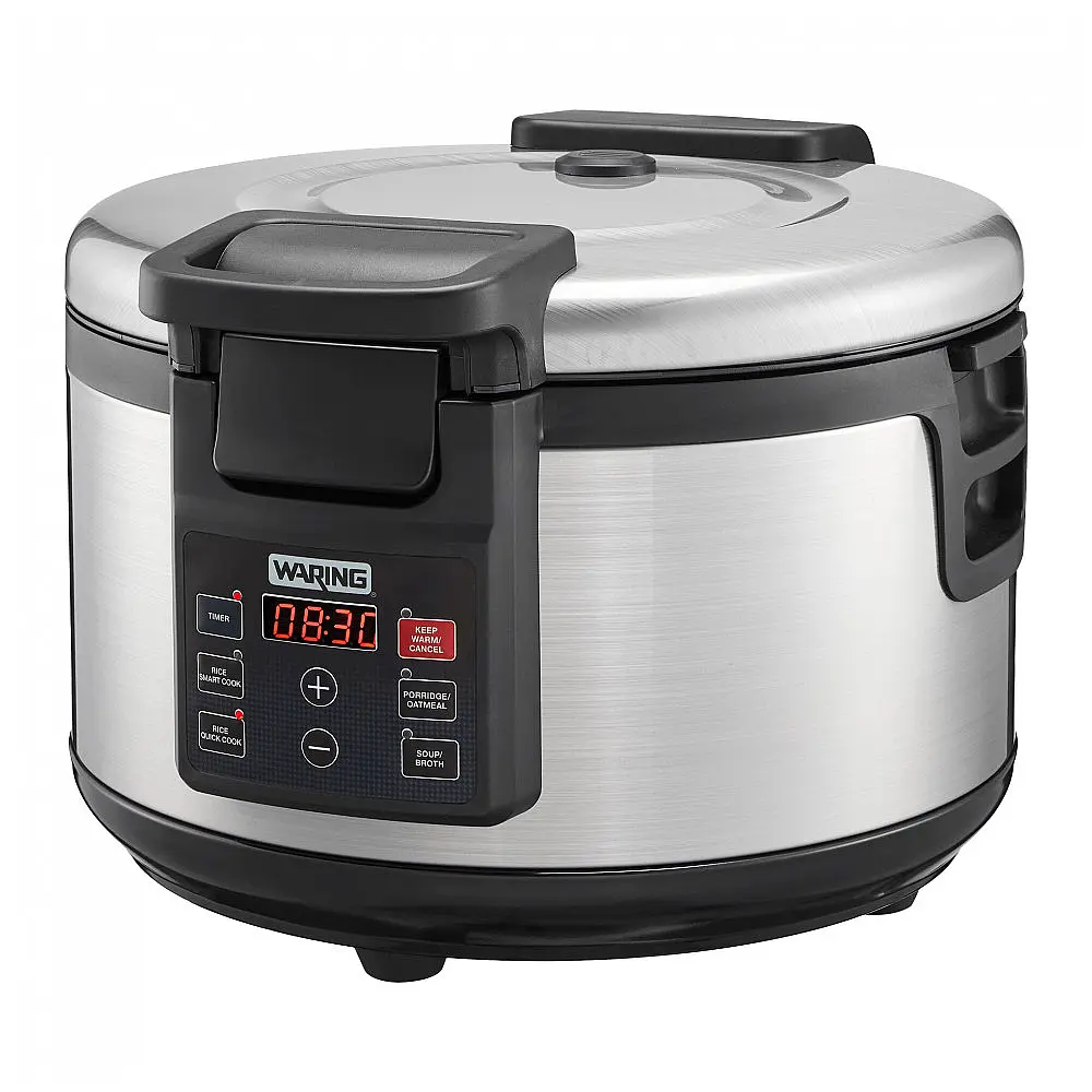 Waring Panela de Arroz Elétrico 60 xícaras Aço Inoxidável 1.800W 110V - Praticidade e Eficiência
