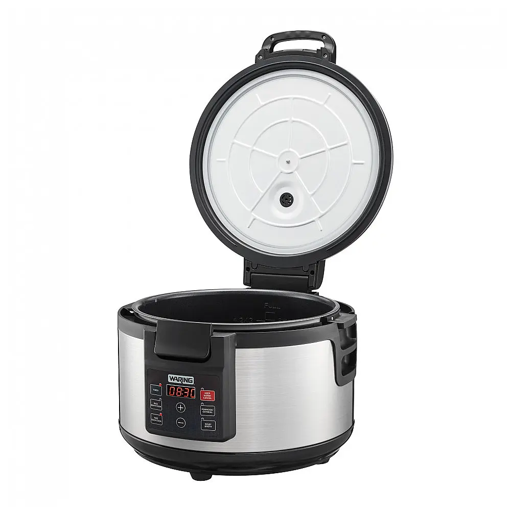 Waring Panela de Arroz Elétrico 60 xícaras Aço Inoxidável 1.800W 110V - Praticidade e Eficiência — foto 2