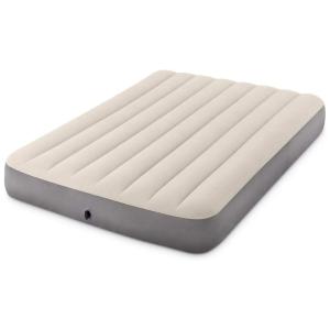 Cama Colchão Inflavel Alta Resistencia da série padrão Dura Beam da, INTEX 64709E, Bege