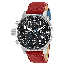 Relgio masculino I-Force - 46 mm. Azul claro. Vermelho 12070