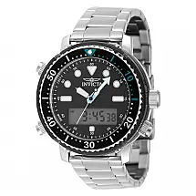 Relógio Masculino Invicta Pro Diver DigiQuartz 46,5mm em Aço 48370