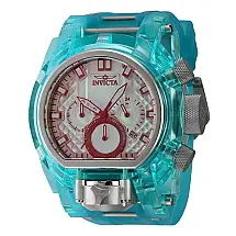 Relgio masculino Bolt Zeus Magnum - 52 mm. Ao. Azul Claro 44470