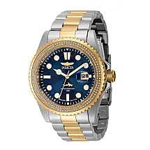 Relógio Masculino Invicta Pro Diver com Diamante de 0,76 Quilates, Aço,Ouro 37970