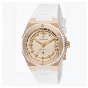 Relógio Feminino TechnoMarine Coral Coral Legacy 36mm Branco TM416080