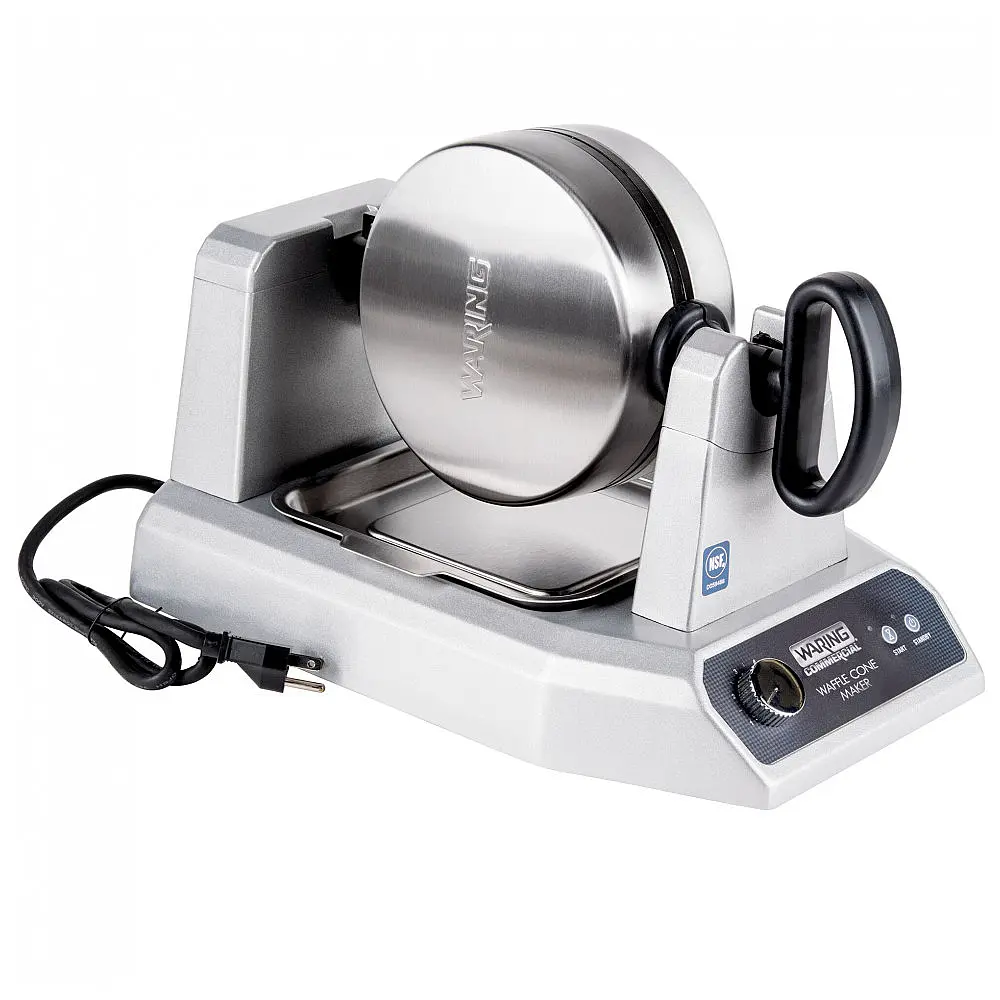 Waring WWCM180 - Máquina Profissional para Cone de Waffle, 110V, 1200W