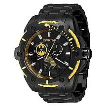 Relgio masculino Batman da DC Comics 53 mm. Preto 41380