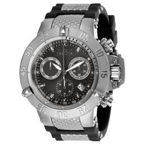 Relógio Masculino Subaqua Noma III, Invicta 1380, Preto e Prata