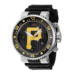 Relgio masculino MLB Pittsburgh Pirates - 52 mm. Preto 42380