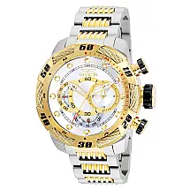 Relgio Masculino Invicta Speedway em Ao e Ouro de 50mm - Modelo 25480