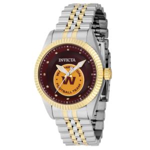 Relgio feminino NFL Washington Commanders - 36 mm. Ao. Ouro 42580