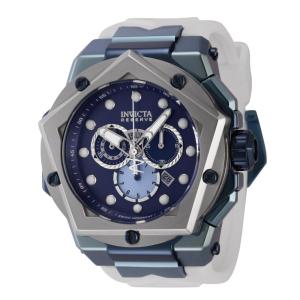 Reserve Helios Swiss Ronda 5050.E Calibre Relgio Masculino - 54mm. Branco. Azul Gelo 44580
