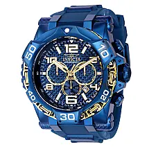 Relógio Masculino de Quartzo S1 Rally Mammoth, Invicta 38780, Azul