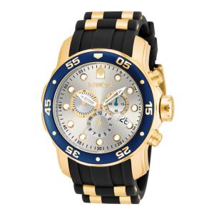 Relógio Masculino Pro Diver SCUBA, Invicta ZG 17880, Preto e Dourado