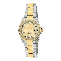 Relgio feminino Pro 0,67 quilates com diamante - 38 mm. Ao. Ouro 37980