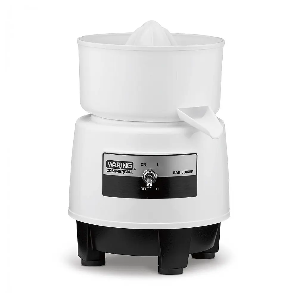 Espremedor de Frutas Elétrico para e Limão, Aço Inoxidável, 110v, WARING BJ120C, Branco