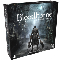 Jogo de Estratégia Bloodborne O Jogo de Cartas 3 a 5 Jogadores, Para Maiores de 14 Anos, CMON BBN001, Preto