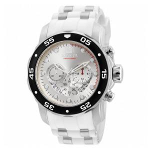 Relógio Masculino Invicta Pro Diver 48mm em Aço com Mostrador Branco 20290