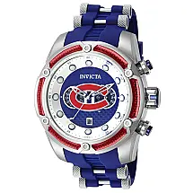 Relgio masculino NHL Montreal Canadiens - 52 mm. Ao. Azul 42290
