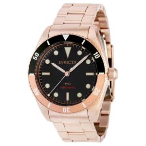 Relgio Automtico Masculino Invicta Pro - 40mm, Ouro Rosa ZG-40490.