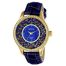 Relgio feminino anjo - 40 mm. Azul ZG-24590