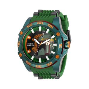 Relógio Masculino Automático Star Wars Boba Fett, Invicta 31690, Verde e Preto