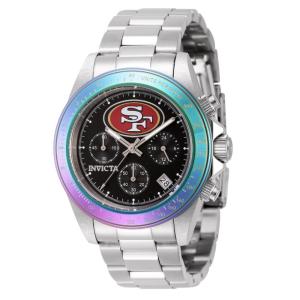 Relógio NFL San Francisco 49ers Masculino - 40mm. Aço ZG-44990