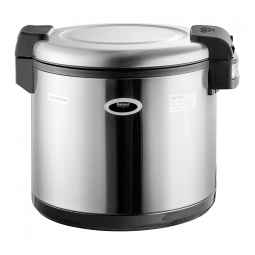 Aquecedor de Arroz Elétrico Galaxy 90 Copos Prata 120V