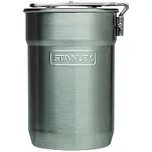 Kit de Cozinha ao Ar livre para Acampamento, 709 mL, Aço Inoxidável, STANLEY 10 01290 043, Prateado