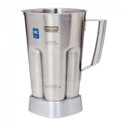 Waring CAC90 - Recipiente de Aço Inoxidável 1.9L com Lâmina e Tampa para Liquidificadores Comerciais MX1