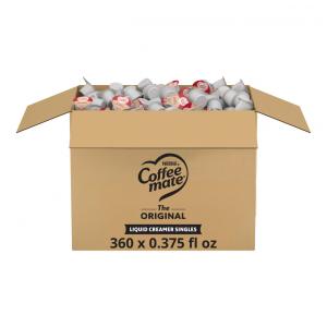 Creme para Café Sabor Original, Não Lácteo, Caixa com 360 Unidades, Nestlé Coffee Mate