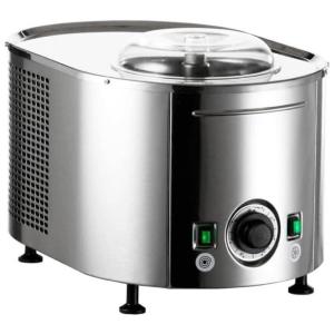 Lussino Sorveteira Elétrica, Capacidade 2L, 100W, 110v, MUSSO mini 4080, Cinza escuro