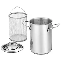Panela a Vapor 3 Litros com Tampa em Aço Inoxidável, Cuisinart