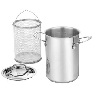 Panela a Vapor 3 Litros com Tampa em Aço Inoxidável, Cuisinart