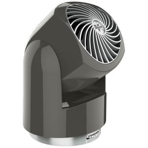 Ventilador Oscilante Compacto Portátil com 3 Velocidades, 110V 28W, Vornado Flippi V10, Cinza Grafite