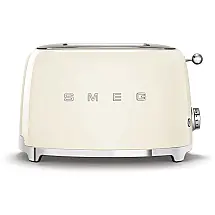 Torradeira, com 2 fatias, 850W, creme, 110v, SMEG TSF01CRUS, Creme