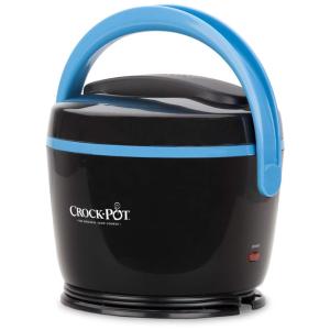 Lancheira Elétrica Portátil 600 mL Aquece e Mantem Aquecido, e, 110v, CROCK POT SCCPLC200 BK SHP, Preto