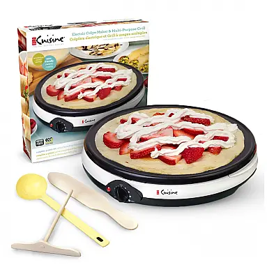 Máquina de Crepe Elétrica antiaderente,