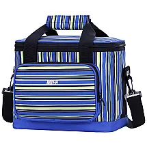 MIER Bolsa Térmica Portátil 16L, Mantém Quente, Frio Por até 5H, Azul