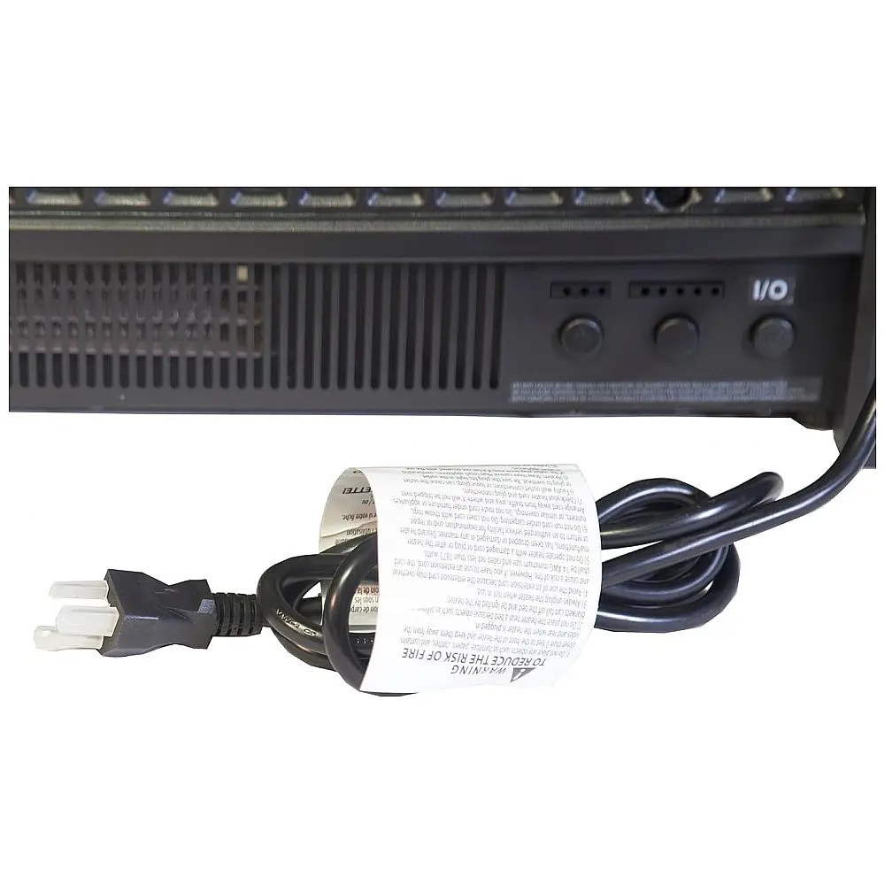 Lareira Elétrica Comfort Glow ELCG240 Insert de Lenha com Aquecedor 5.120 BTU Preto 110V — foto 3