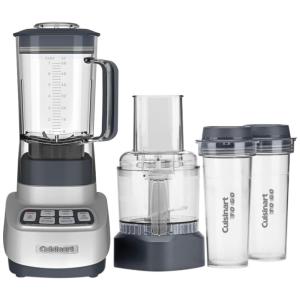 Liquidificador Profissional 2 em 1 Capacidade 1.5 L 750W, escuro, escuro, 110v, CUISINART BFP 650GM, Cinza escuro