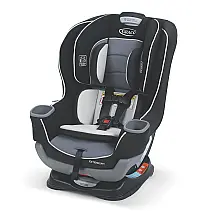 Cadeira de Bebê para carro Extend2Fit conversível, preta, GRACO 1963212, Preto