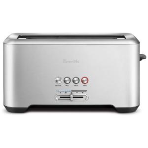Torradeira, com 4 fatias, 1800 W, aço inoxidável, 110v, BREVILLE BTA730XL, Prateado