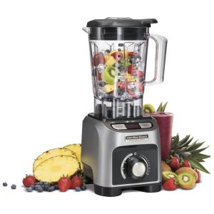 Liquidificador Profissional 1.8L com 4 Programas e Velocidades Variáveis, 1800W, 110v, HAMILTON BEACH PROFESSIONAL 58850, Prateado