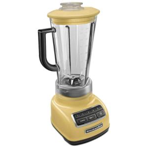 Liquidificador KitchenAid 5 Velocidades Diamond Blender com 1.77 Litros BPA Free Pitcher Majestic Amarelo 110V