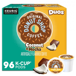 Coconut Mocha k copos 96, THE DONUT SHOP 5000202677, Marrom