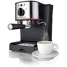 Cafeteira Elétrica Expresso Italiana 15 Bar com Vaporizador, 110v, HAMILTON BEACH 40792, Preto