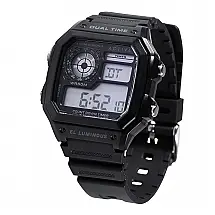 Relógio Masculino Digital Activa X Invicta 43mm Preto ACW1299001